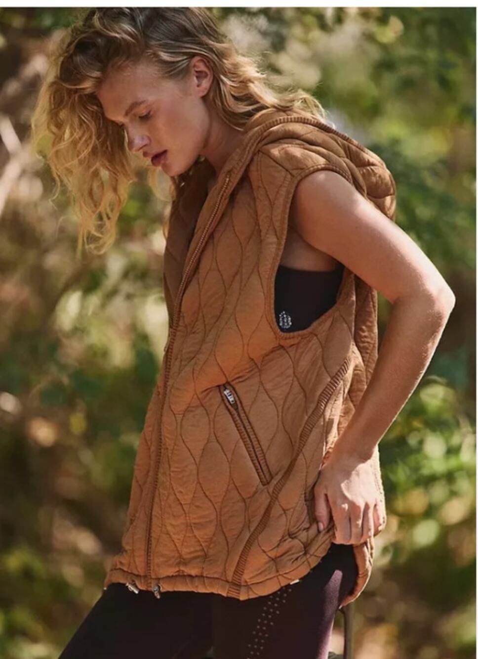 NWT Free People Dream Big Quilted Vest